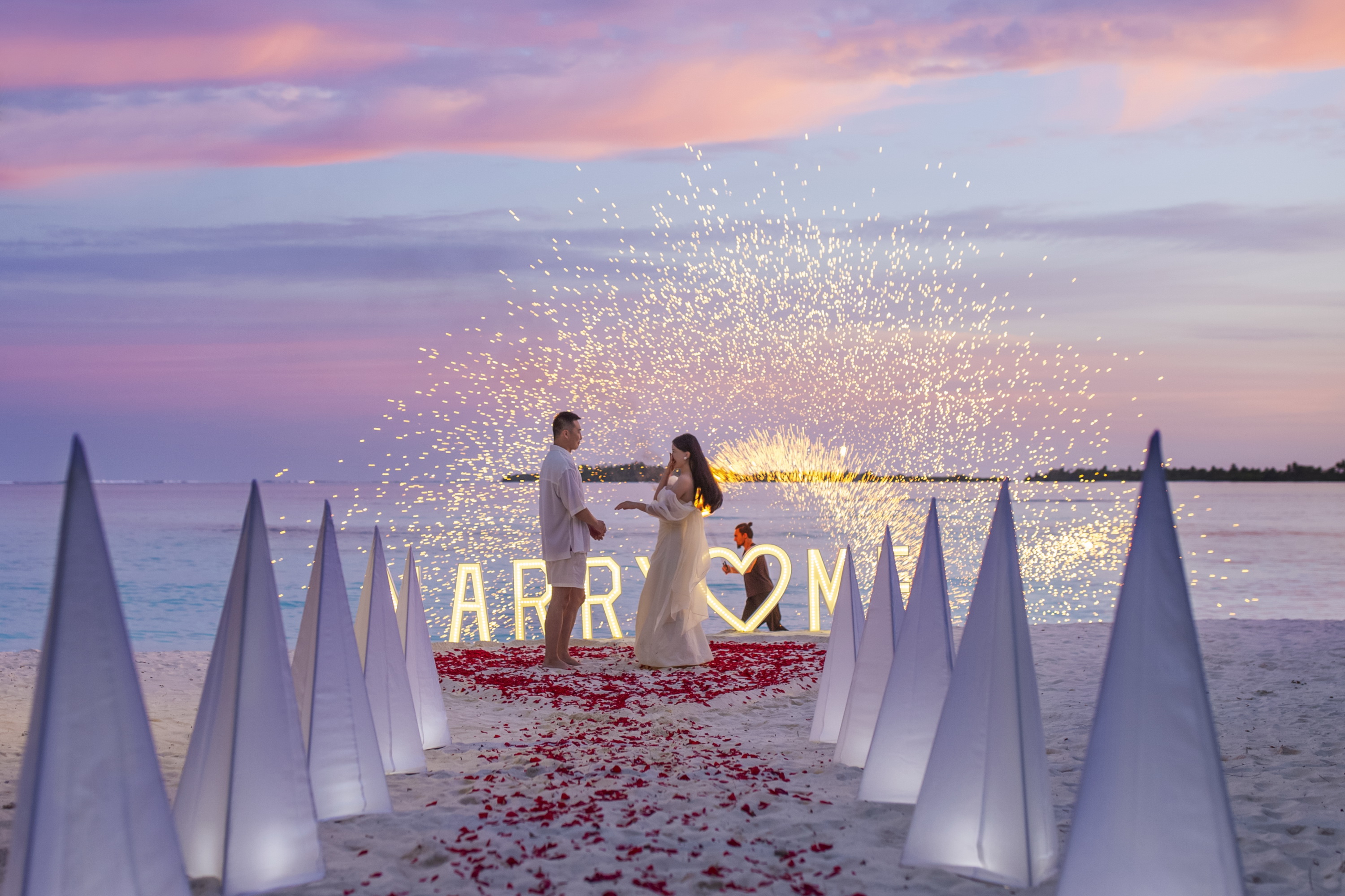 阿雅达岛求婚合集